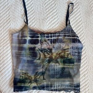 IAMGIA y2k Butterfly Top